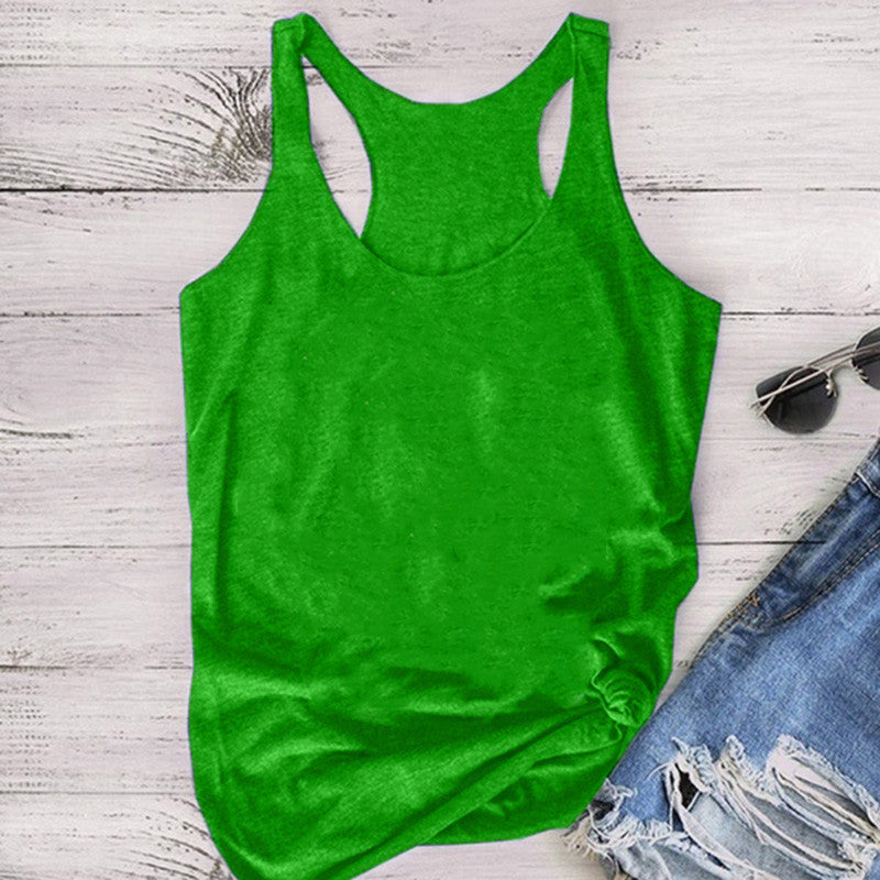 Digital Printing Sleeveless Couple Vest For Men And Women