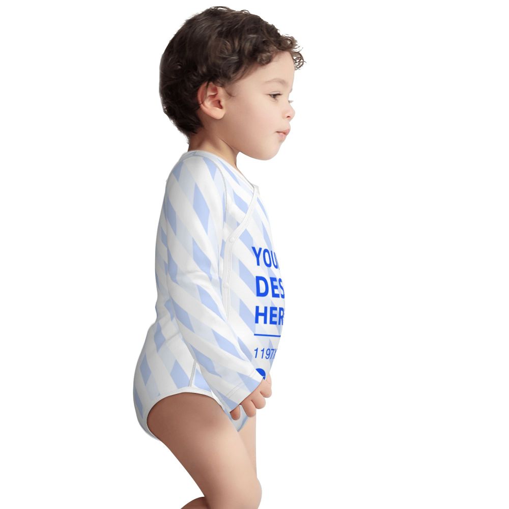 Soft And Skin-friendly Baby Cotton Long-sleeved Romper