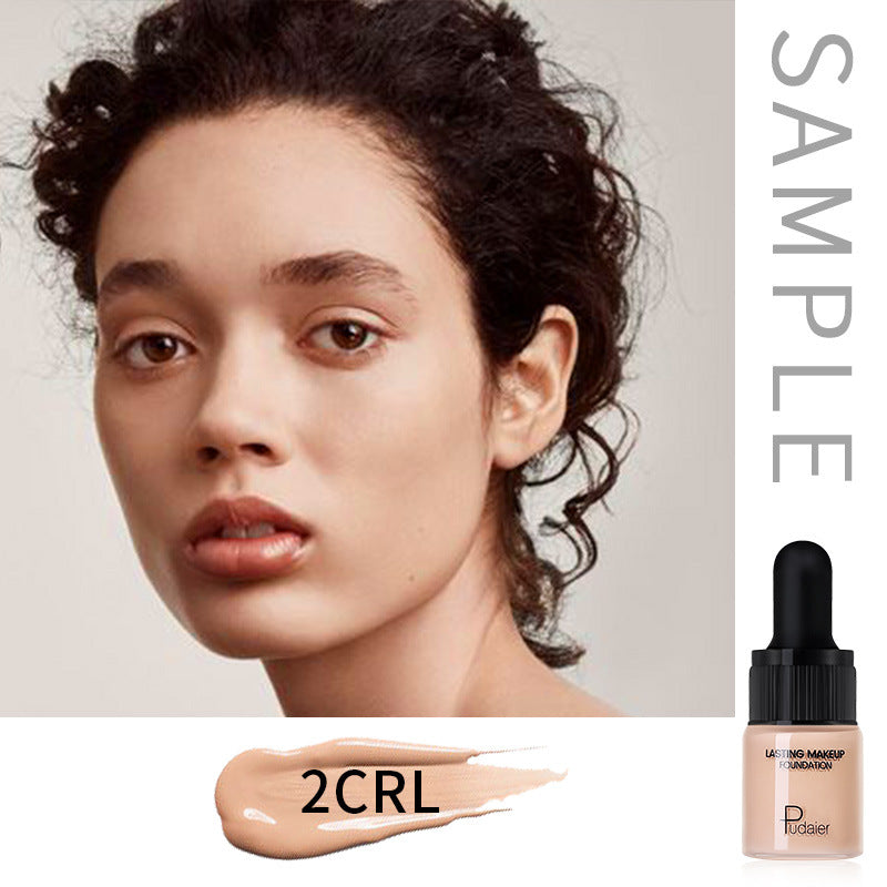 Sample baby bottle liquid foundation