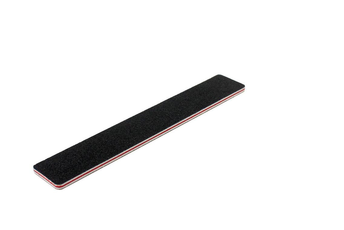 Manicure sand black polishing strip polishing strip nail tool nail file red heart black sand