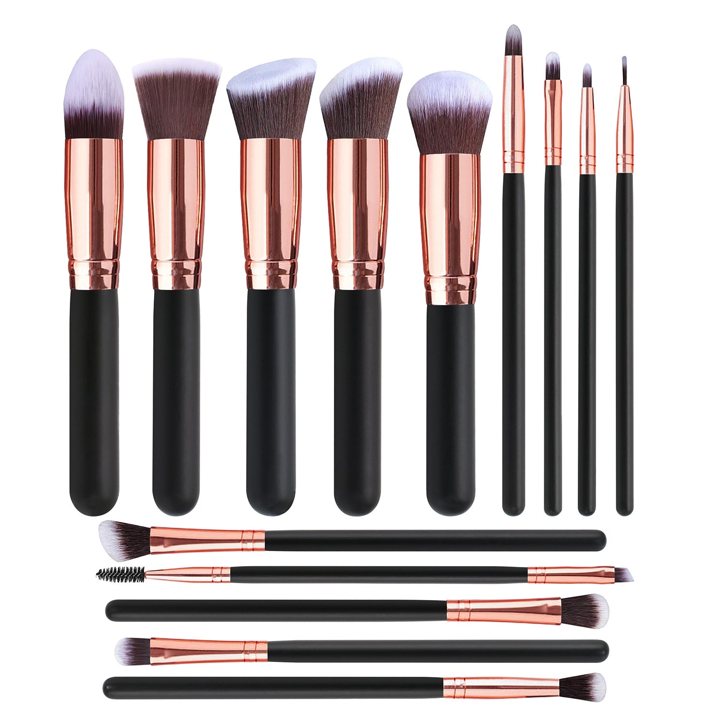 Popular 14 Black Makeup Brushes