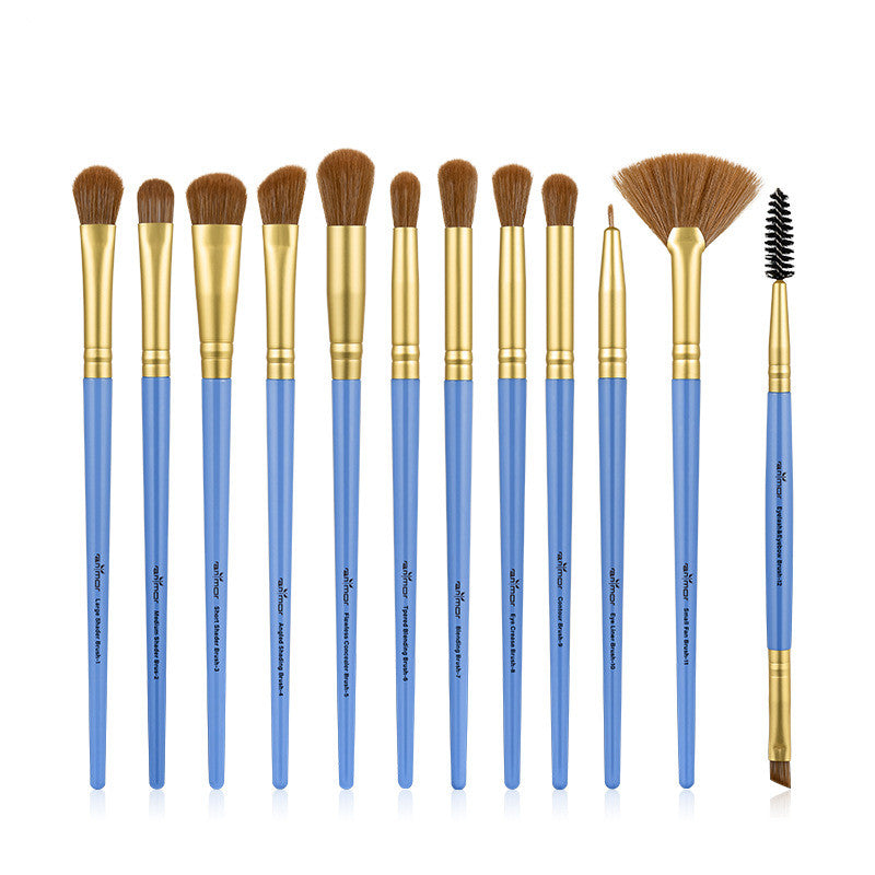 Anmor 12 makeup brushes