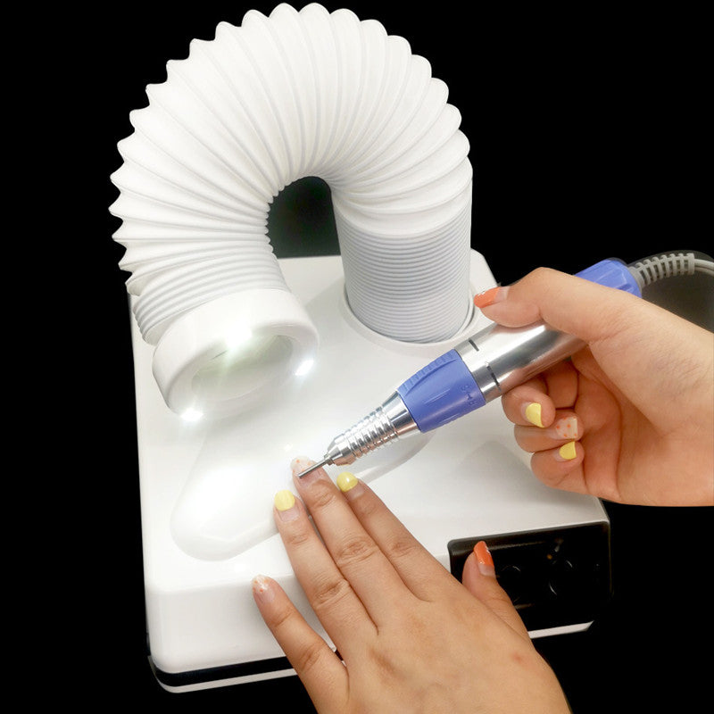 Filter single fan nail dust machine