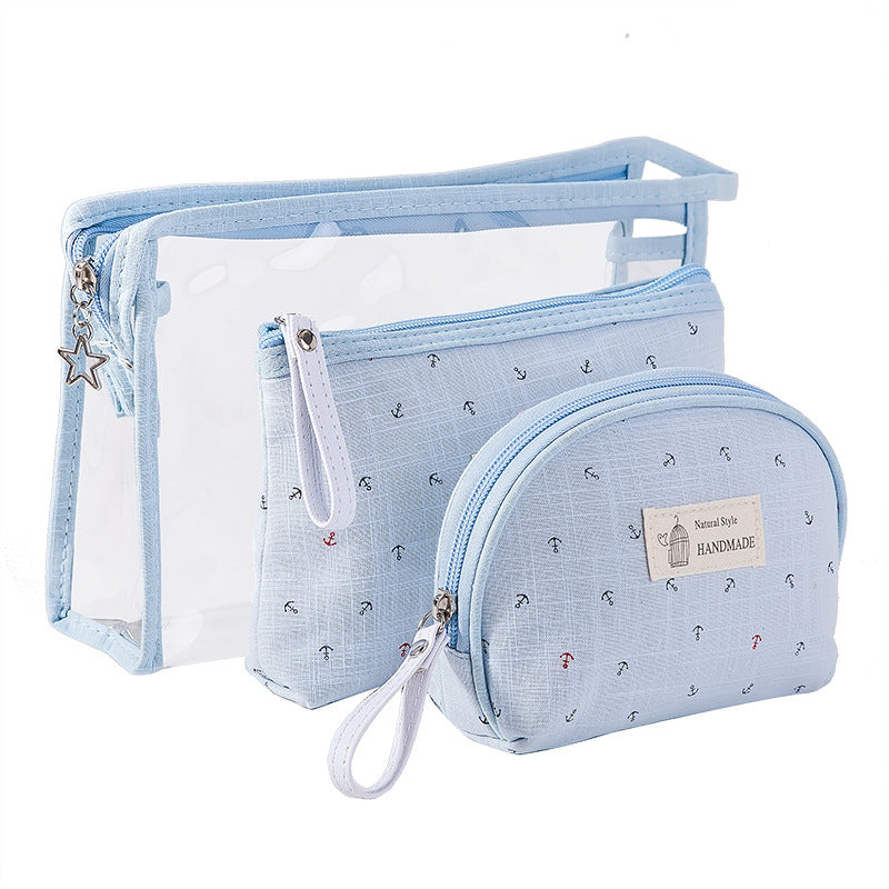 Three-piece make-up anchor bag