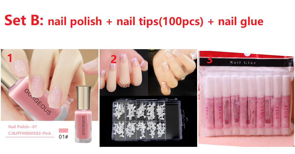 Translucent jelly nail polish