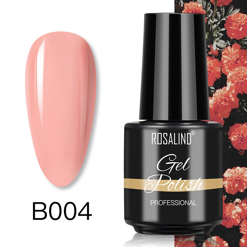 Rosalind New Pure Color Nail Polish 7ML Plastic Bottle