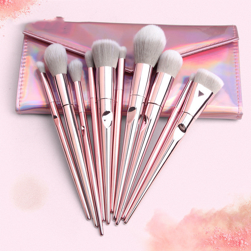 10 wet And Wild Makeup Brushes Set With Brush Bag Makeup Tools