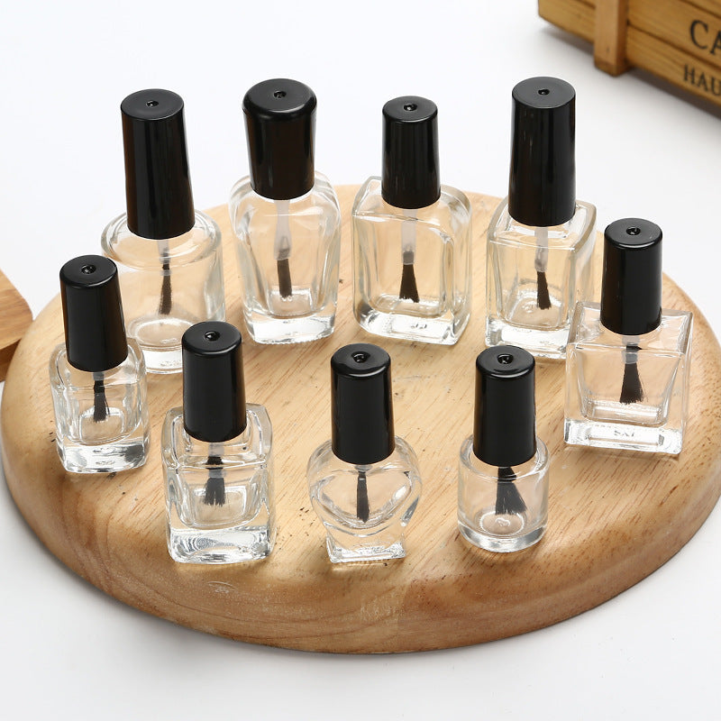 Empty Nail Bottle Glass Nail Polish  Bottle