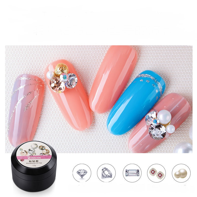 New Transparent Glue For Nail Stickers