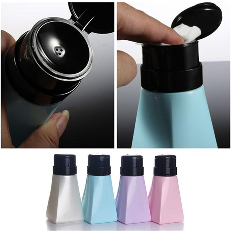 Nail Art Remover Nail Polish Remover Bottle 160Ml Thickened With Lock And Leak-Proof Empty Bottle Nail Tool