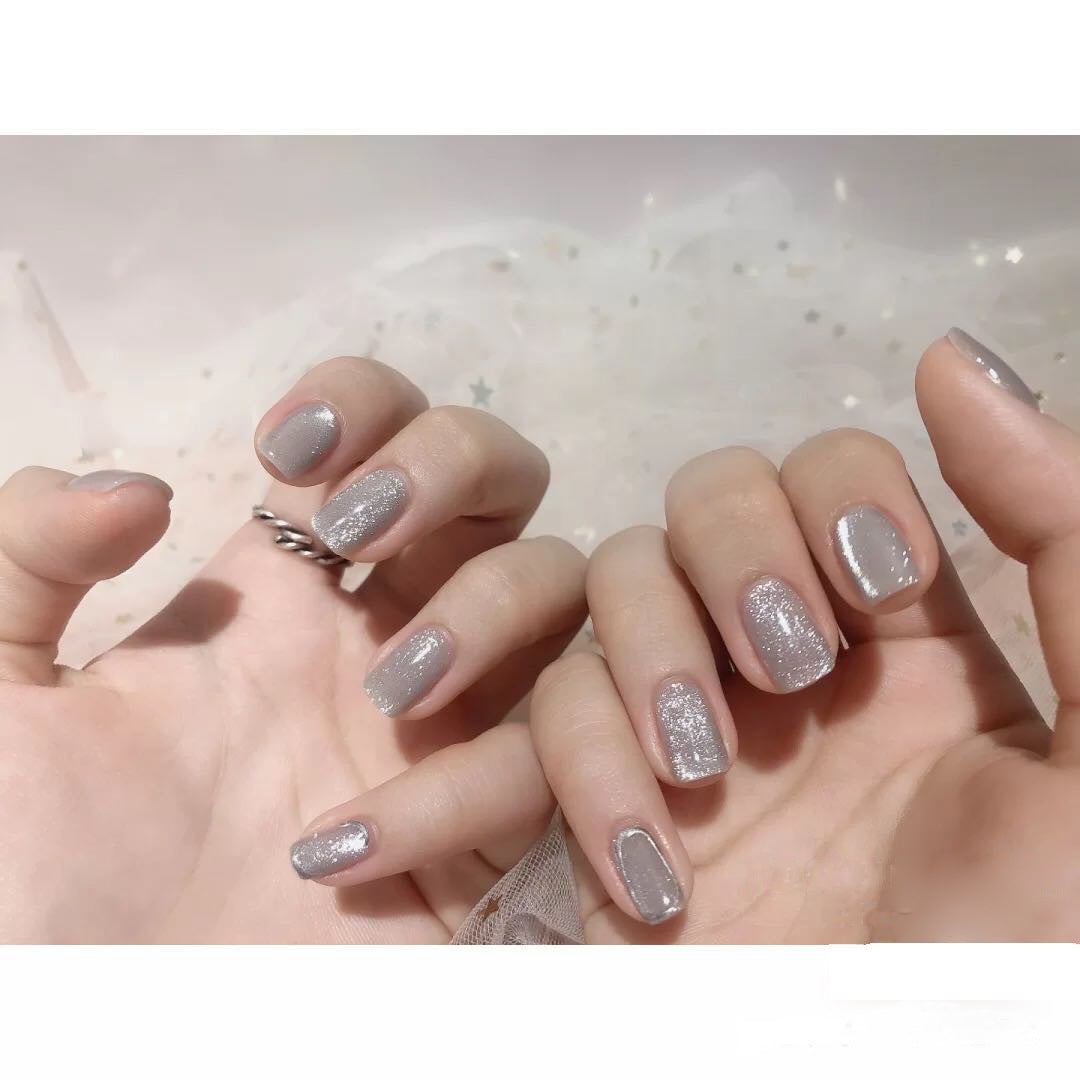 Nail Polish Net Red New Popular Smoothie Moonstone Silver White Wide Ice Transparent Cat Eye Gel Nail Shop Spar Cat Eye