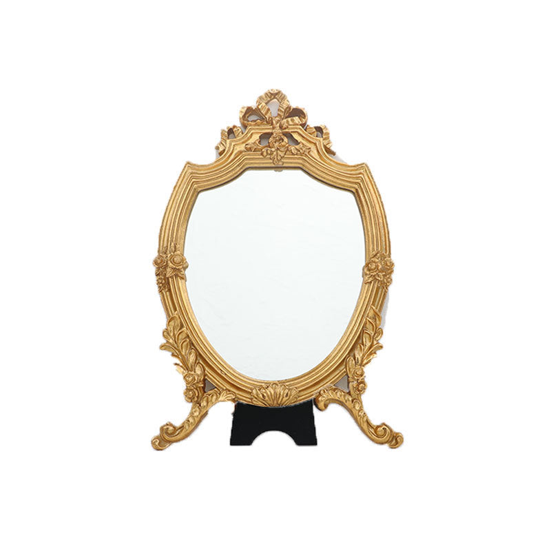 European Make-up Mirror Tabletop Creative Single-sided Mirror