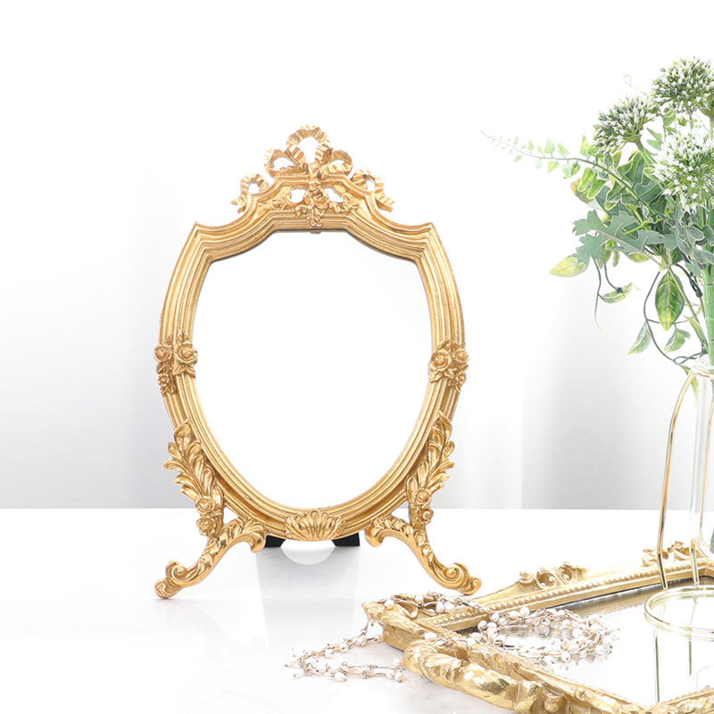 European Make-up Mirror Tabletop Creative Single-sided Mirror