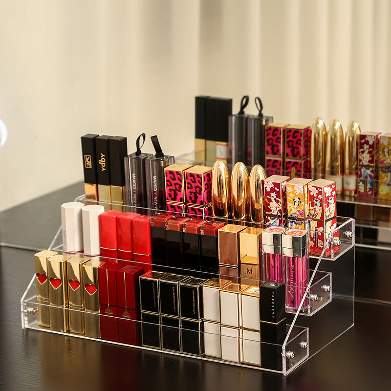 Transparent Acrylic Nail Polish Display Stand