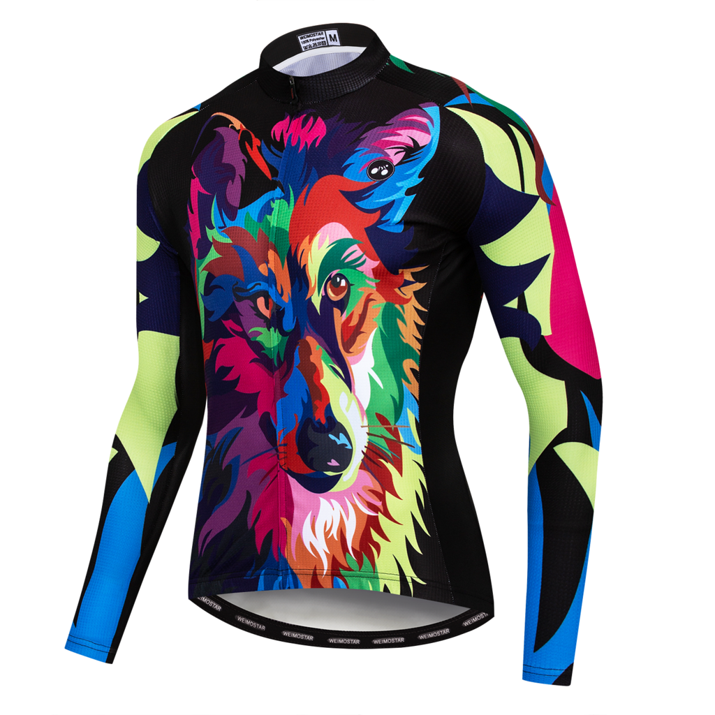 Riding Bicycle Jersey Long Sleeve Cycling Jersey