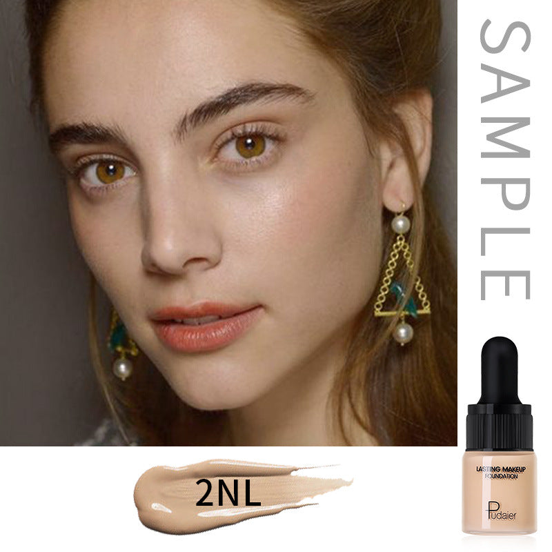 Sample baby bottle liquid foundation