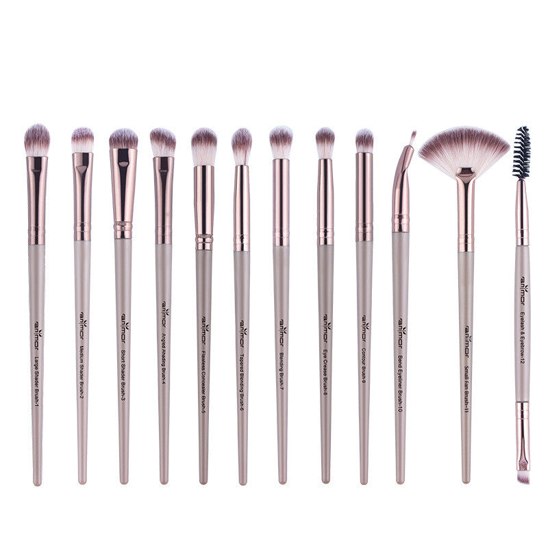 Anmor 12 makeup brushes