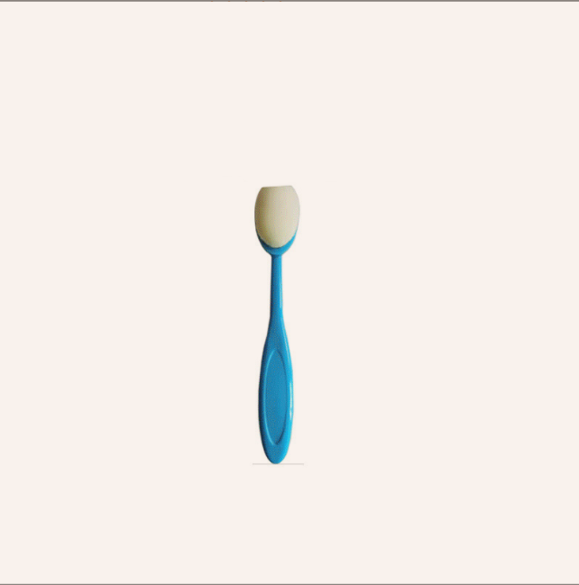 Curved Foundation Brush Toothbrush Type Beginner