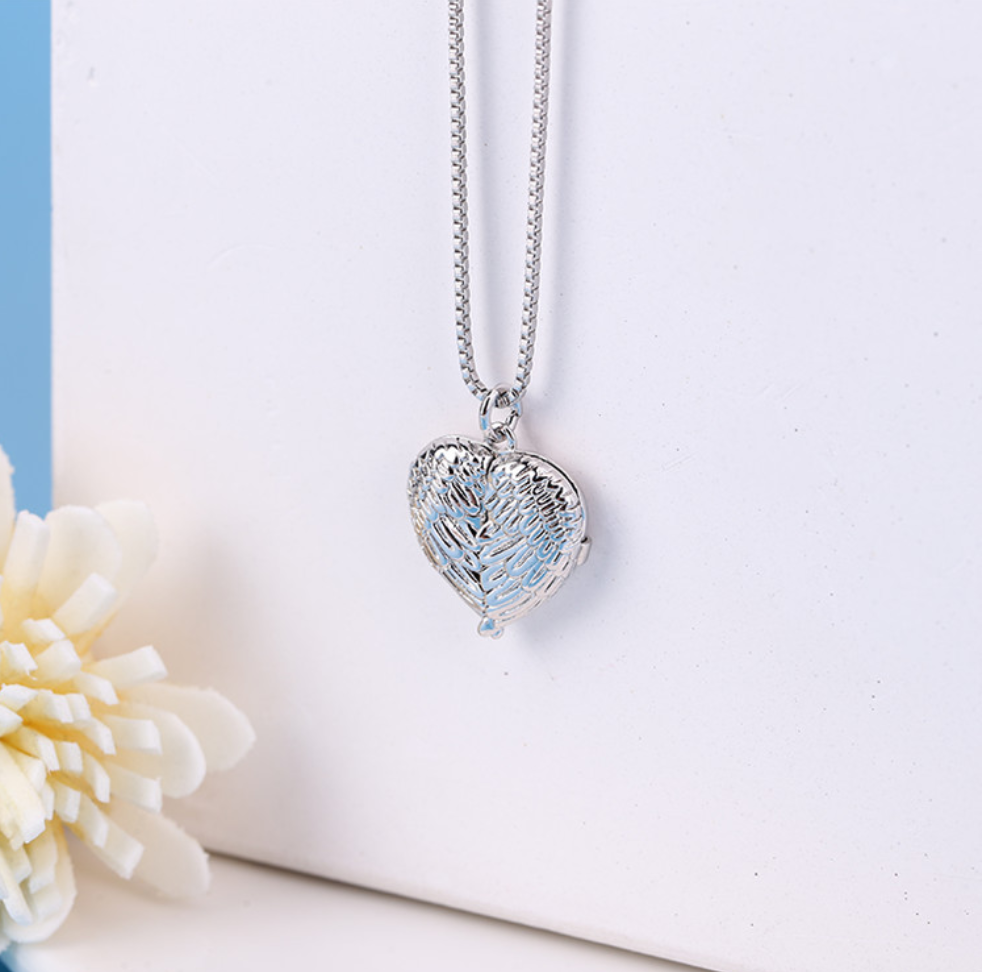 Custom heart necklace