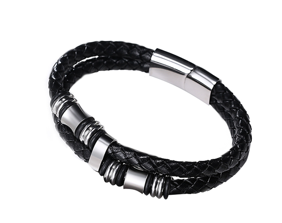 Brand Europe and America minimalism winding thorns twisted wire men and women  bracelet bracelet