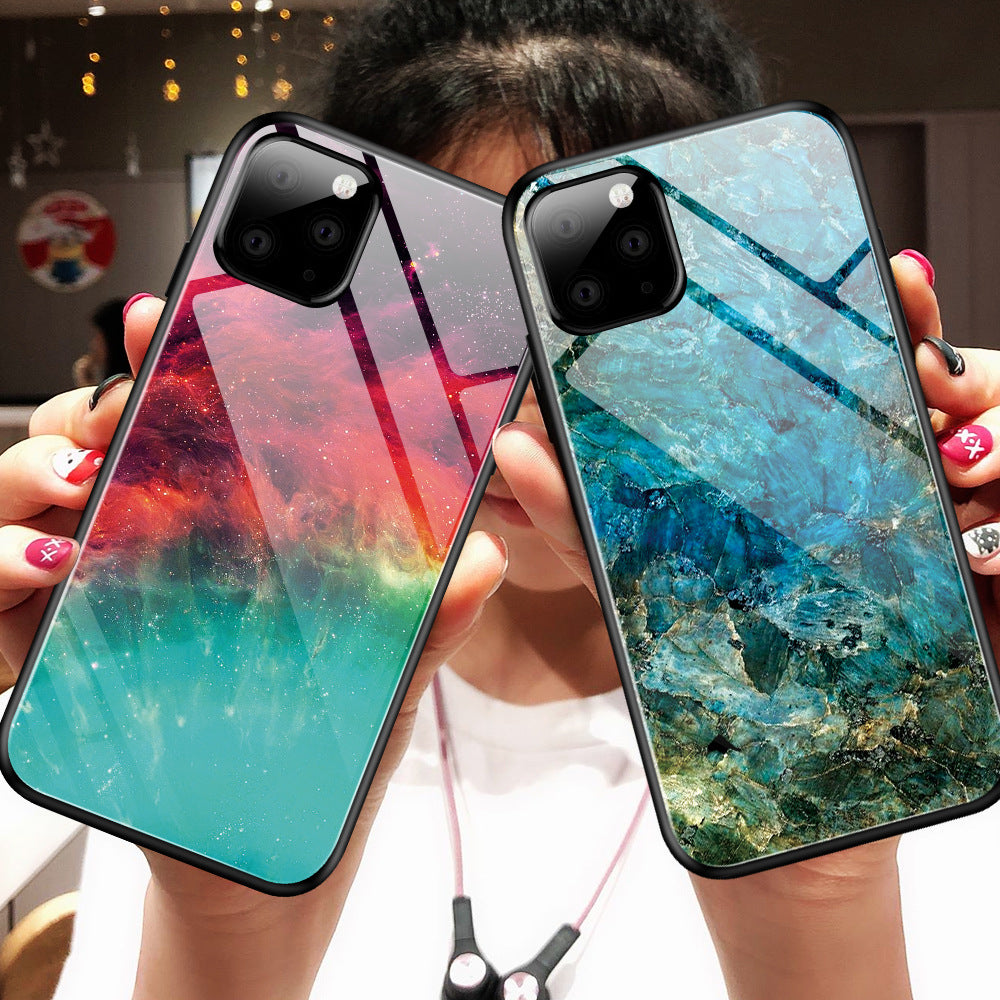 Customized Gradient Glass Phone Case