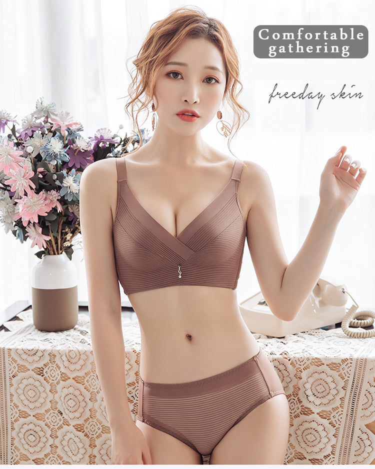 Thin underwear women without steel ring thin section