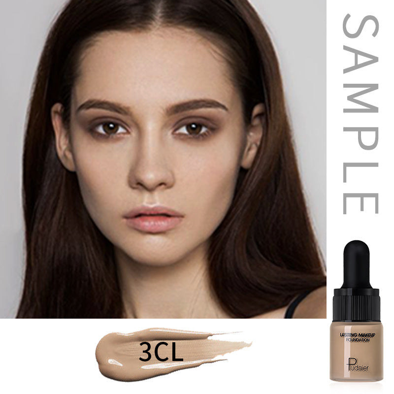 Sample baby bottle liquid foundation