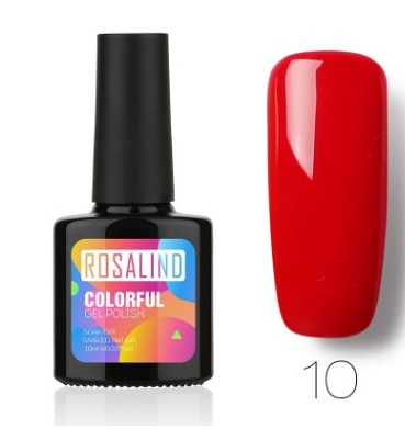 ROSALIND Solid Color Bobbi Glue UV Nail Polish Gel Polish 10ml Nail Salon Manicure Treament