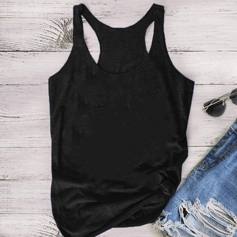 Digital Printing Sleeveless Couple Vest For Men And Women