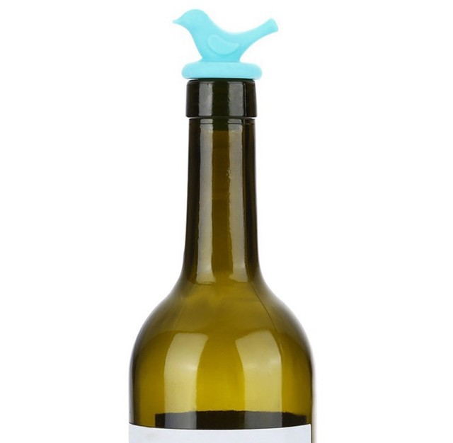 Little bird silicone wine bottle stopper