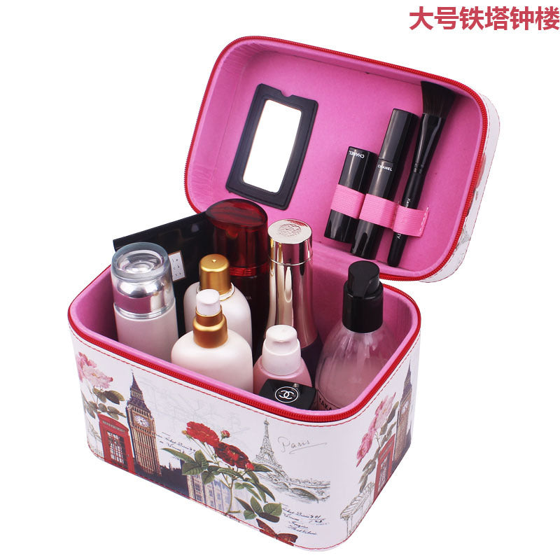 Manufacturer Korean lovable hand-held cosmetic bag waterproof travel package make-up toolbox