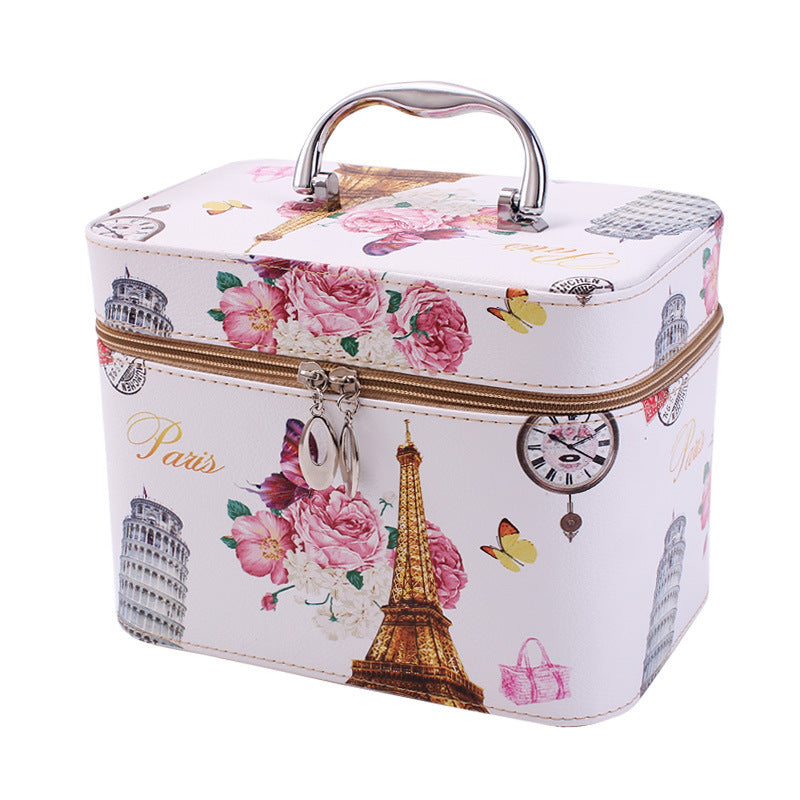 Manufacturer Korean lovable hand-held cosmetic bag waterproof travel package make-up toolbox