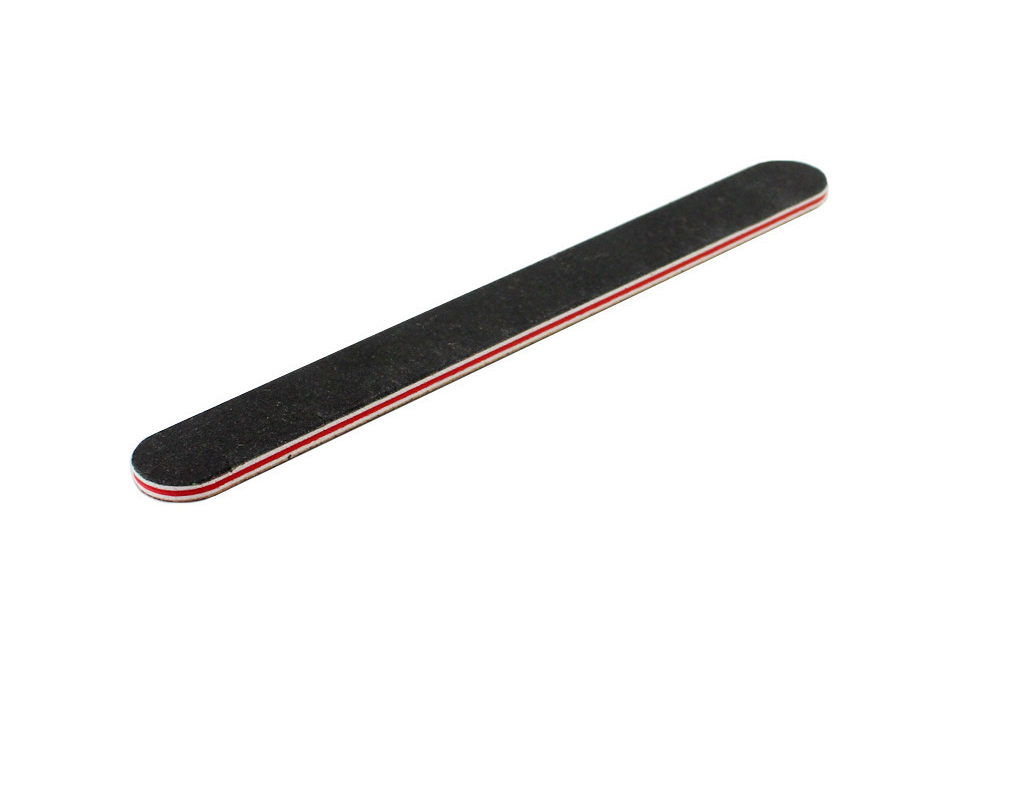 Manicure sand black polishing strip polishing strip nail tool nail file red heart black sand