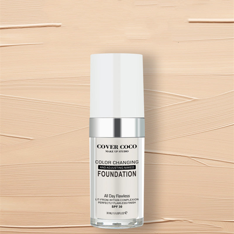 Concealing Foundation Temperature Change Skin Color