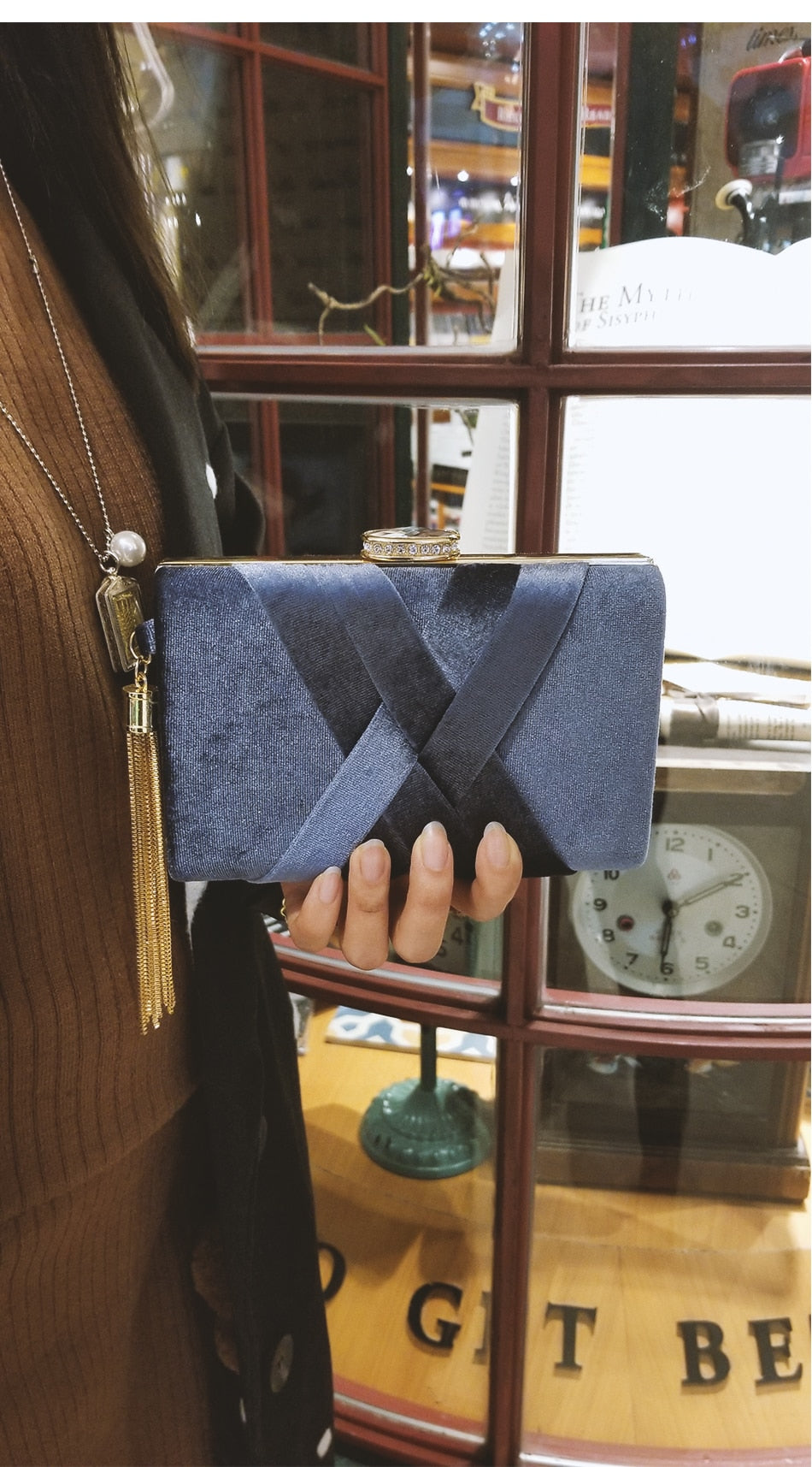 Milisente 2021 New Arrival Women Clutch Bags Top Quality Suede Clutches Purses Ladies Tassels Evening Bag Wedding Clutches