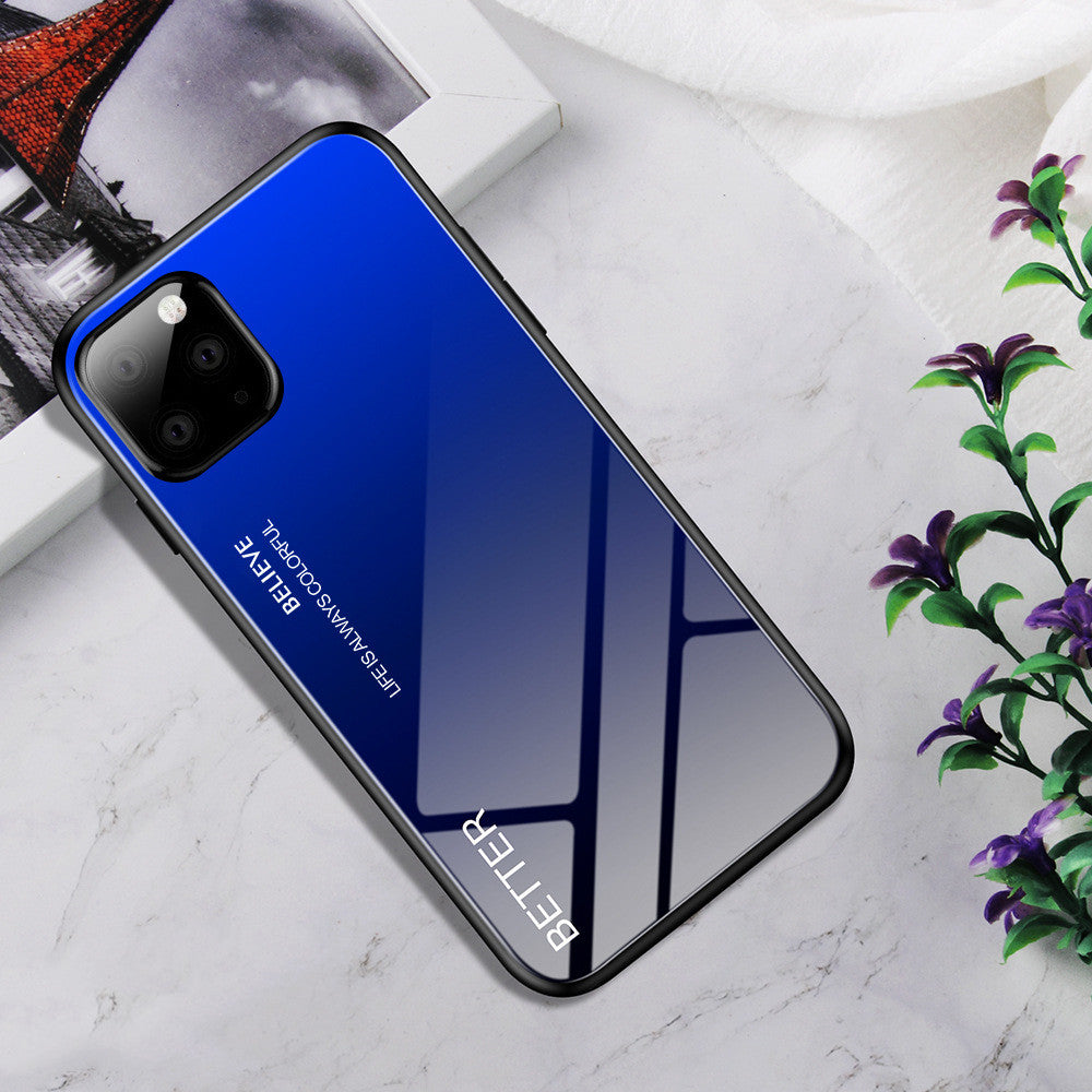 Customized Gradient Glass Phone Case