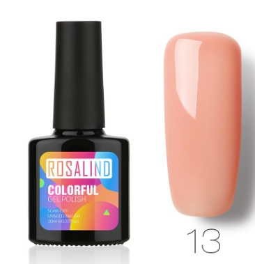 ROSALIND Solid Color Bobbi Glue UV Nail Polish Gel Polish 10ml Nail Salon Manicure Treament