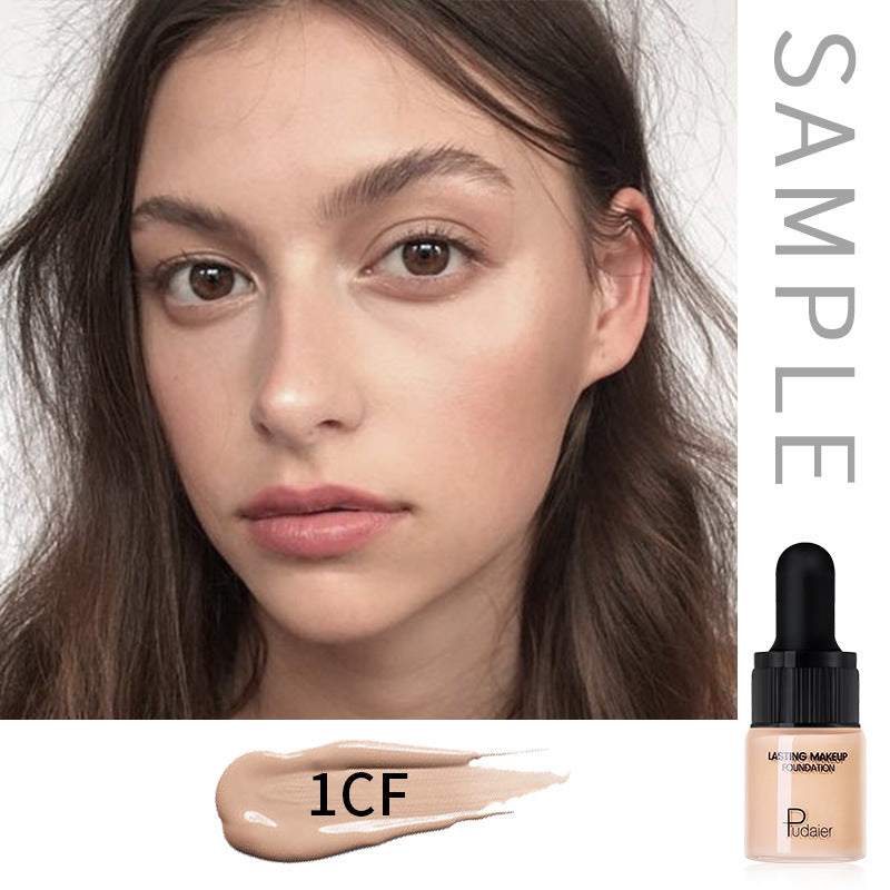 Sample baby bottle liquid foundation