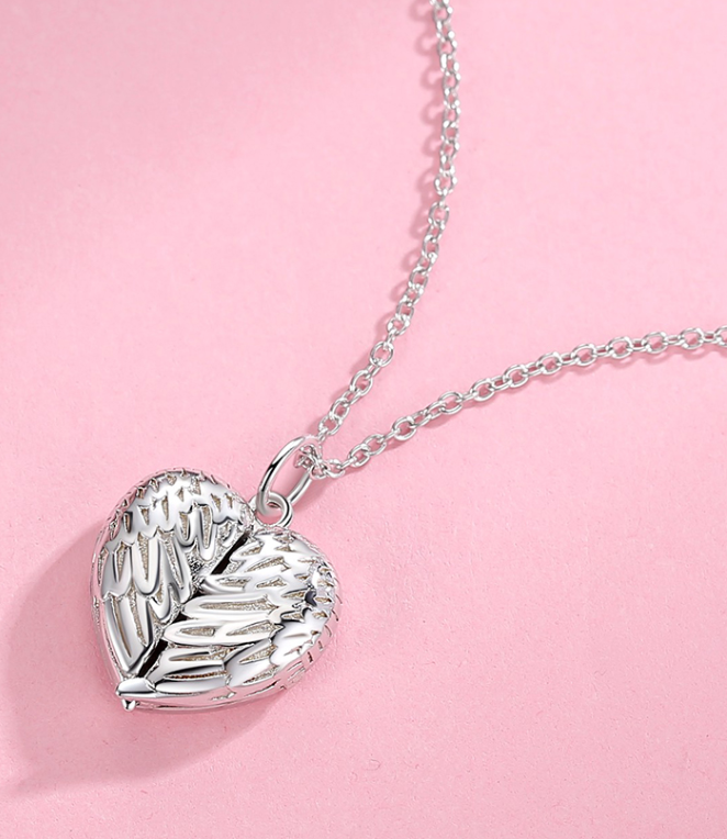 Custom heart necklace