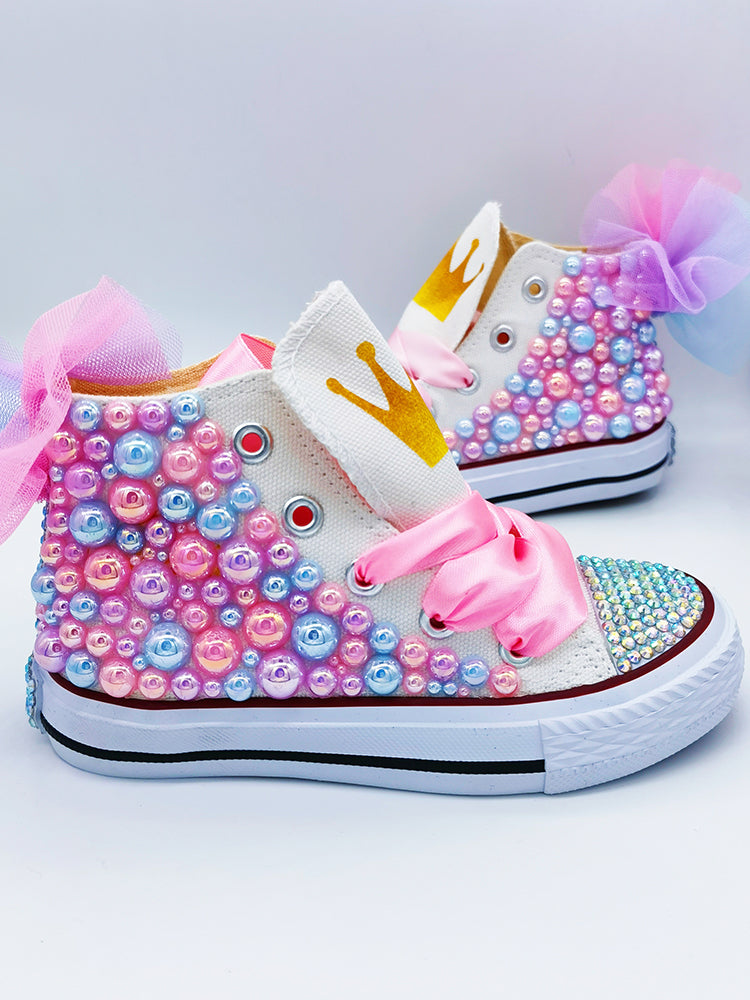 Children's Canvas Shoes High-top Custom Picture Leisure Sports