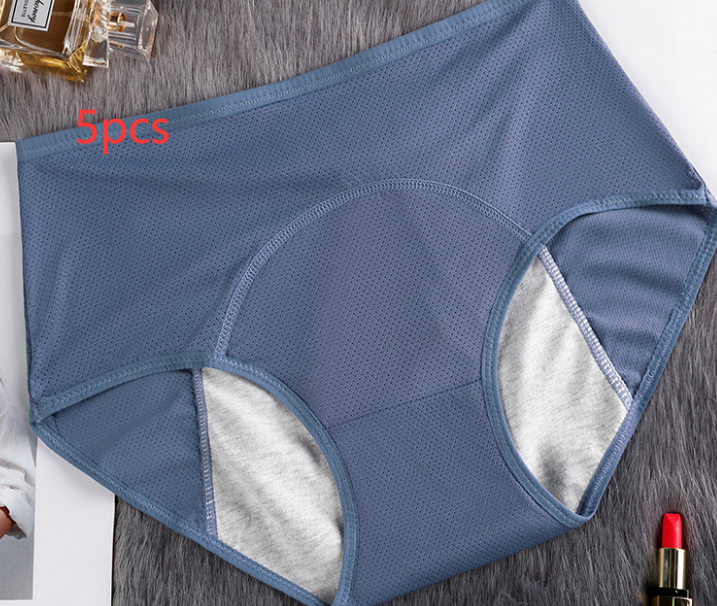 5PCS Menstrual Underwear Women Leak Proof Panties