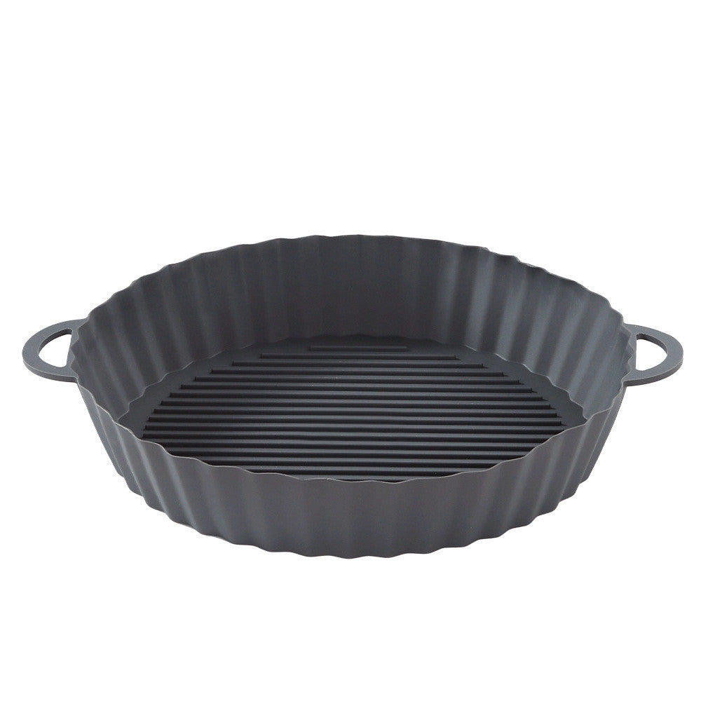 Air Fryer Tray Silicone Kitchen Supplies AirFryer Silicone Pot Grill Pan Accessories Disposable Paper Liner