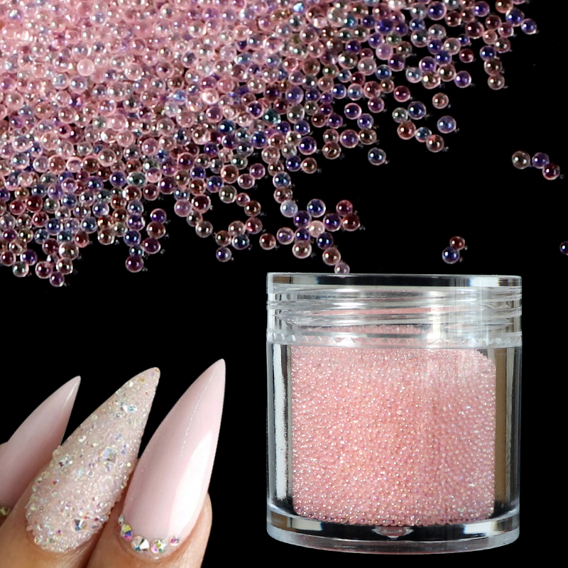 Caviar three-dimensional nail polish