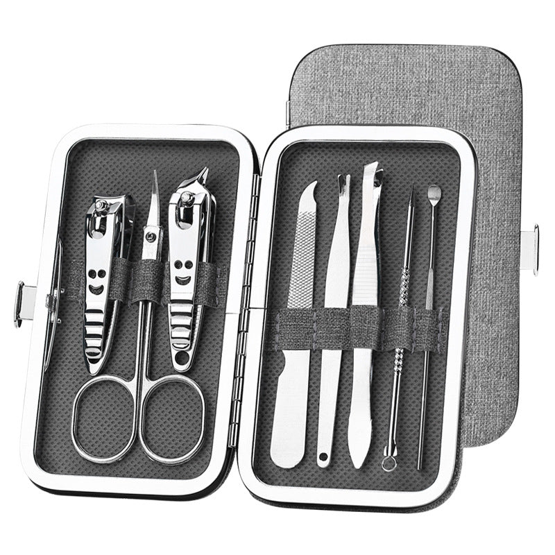 8-piece nail clippers manicure set