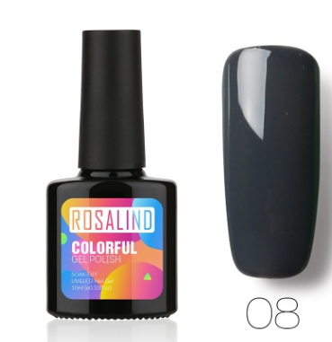 ROSALIND Solid Color Bobbi Glue UV Nail Polish Gel Polish 10ml Nail Salon Manicure Treament