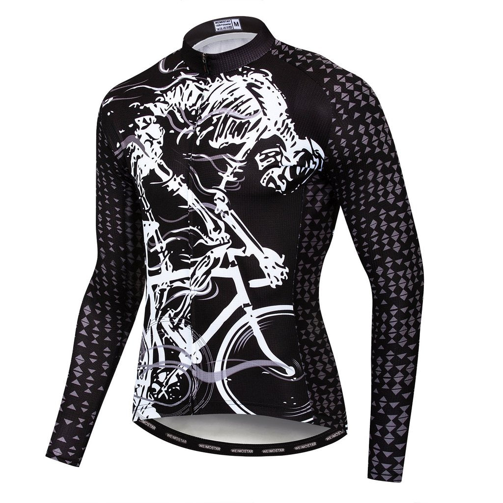 Riding Bicycle Jersey Long Sleeve Cycling Jersey