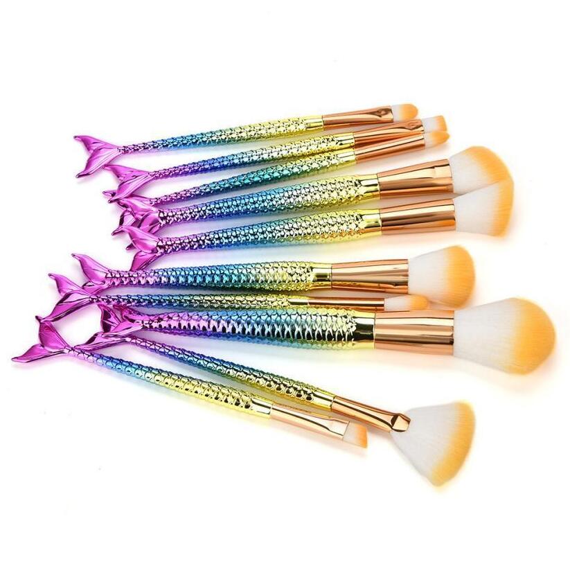 Mermaid Makeup Brushes