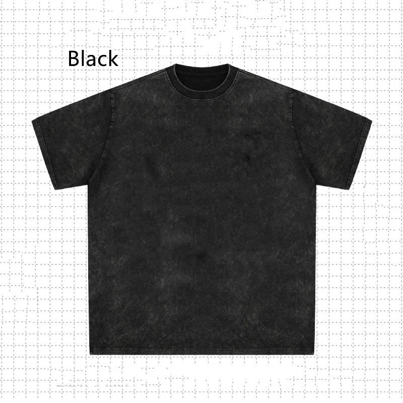 Vintage Washed Digital Direct Print T-shirt