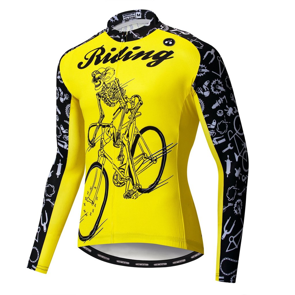 Riding Bicycle Jersey Long Sleeve Cycling Jersey