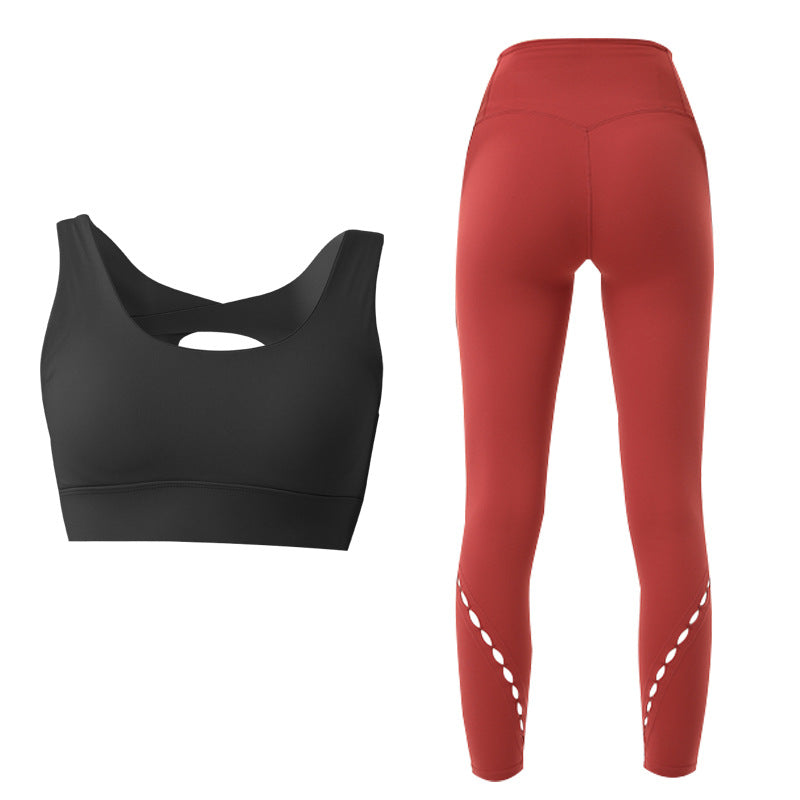 European and American Yoga suit sports underwear women